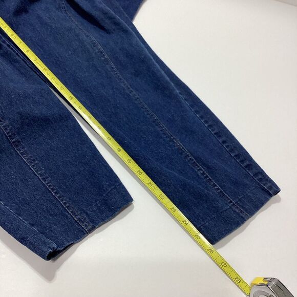 Power Brand Denim Jumpsuit Coverall Size 8 Blue - Picture 10 of 16